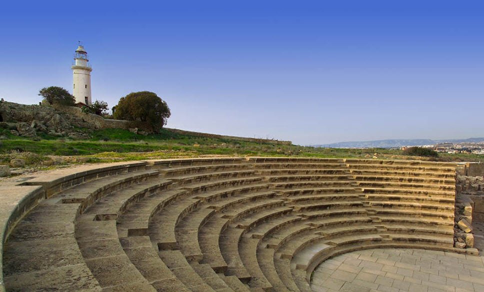 Paphos Archaeological Park, Paphos, Paphos District, Cyprus